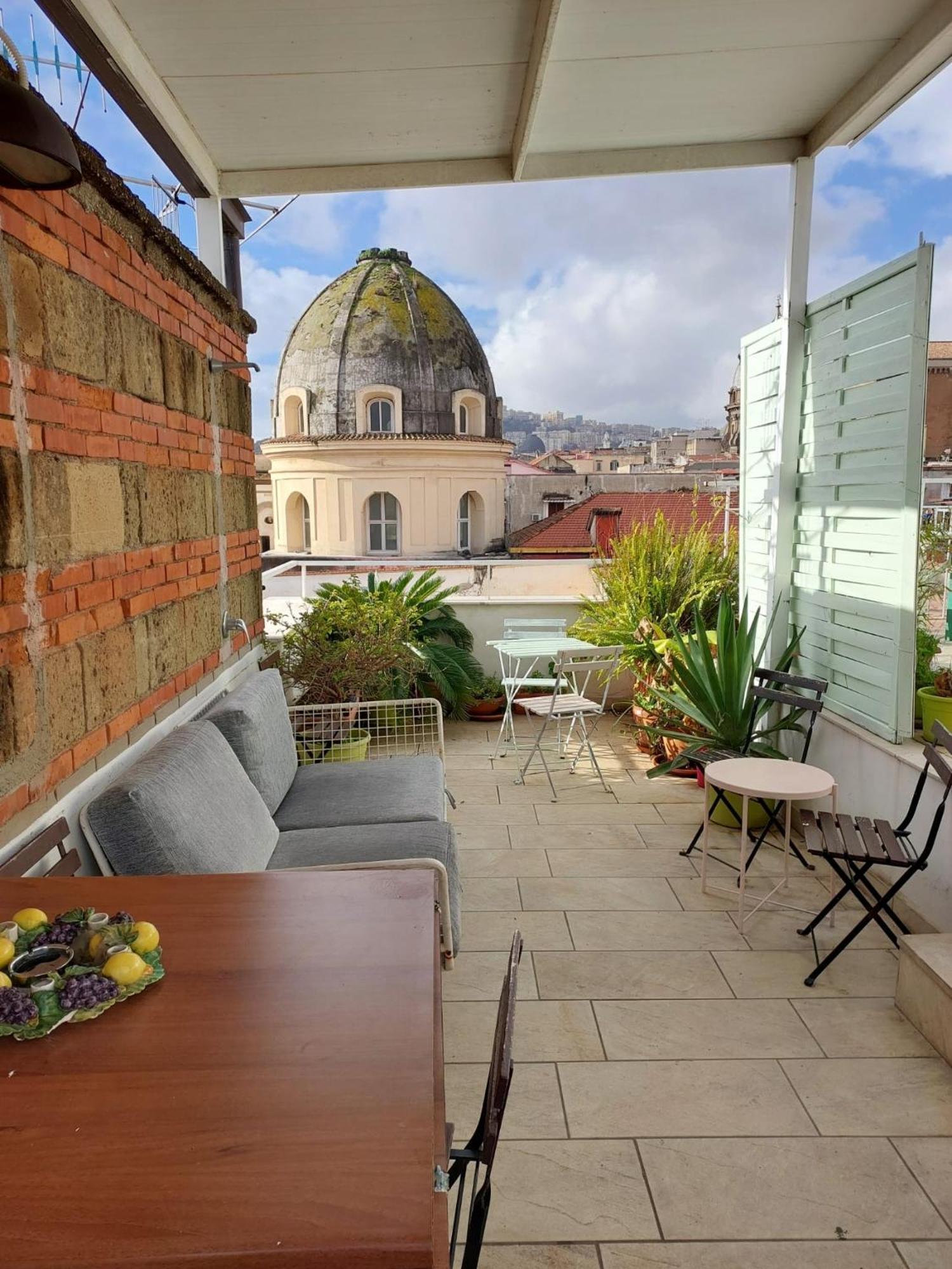 S- Naples Loft With Balcony In The Historic Center Apartment ภายนอก รูปภาพ